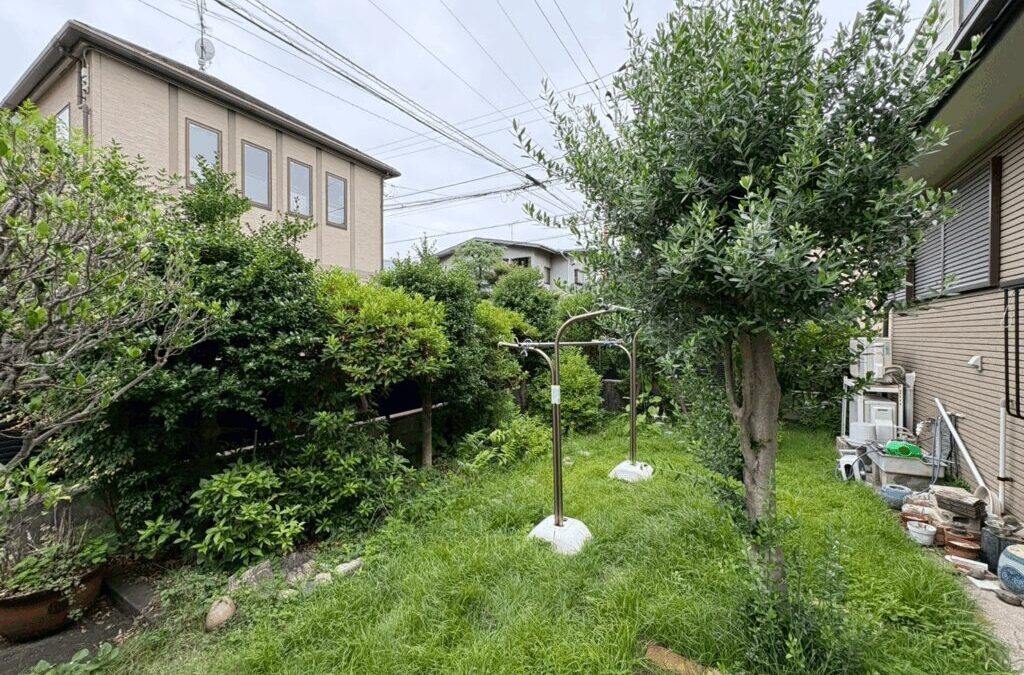 東京都北区の芝刈りの施工前